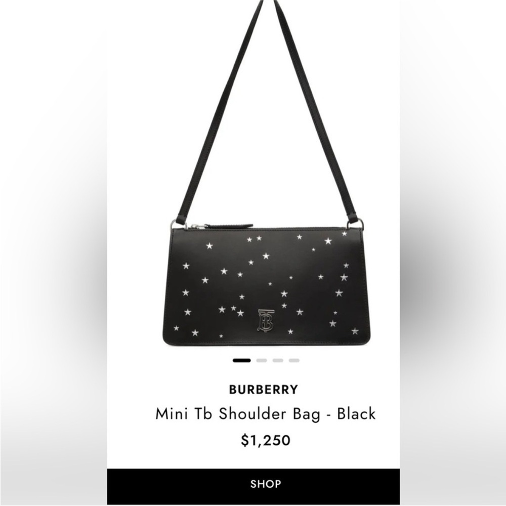 Burberry TB LoGo Mini Shoulder Bag - Picture 10 of 11